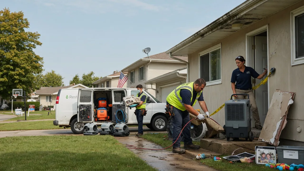 Water Damage Restoration in Rushville, IL near me
